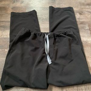 Figs Black Scrub Pants Size Medium